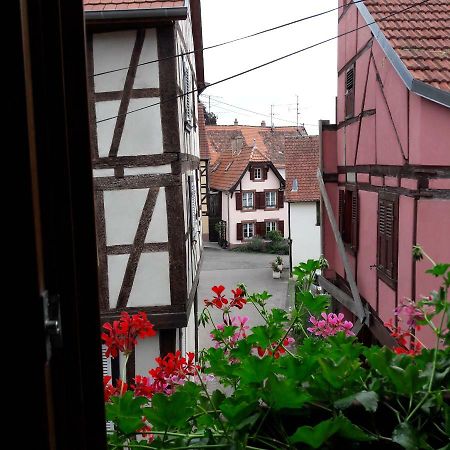 Comme Une Tour Dans Le Centre Historique Bouxwiller  Buitenkant foto