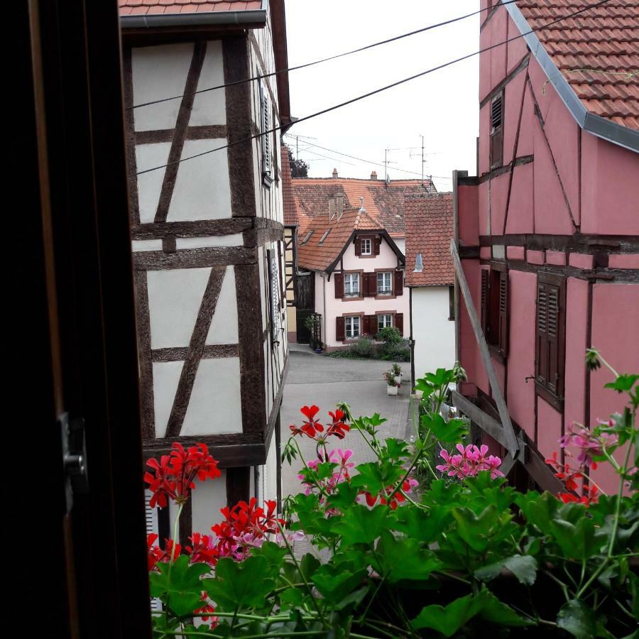 Comme Une Tour Dans Le Centre Historique Bouxwiller  Buitenkant foto